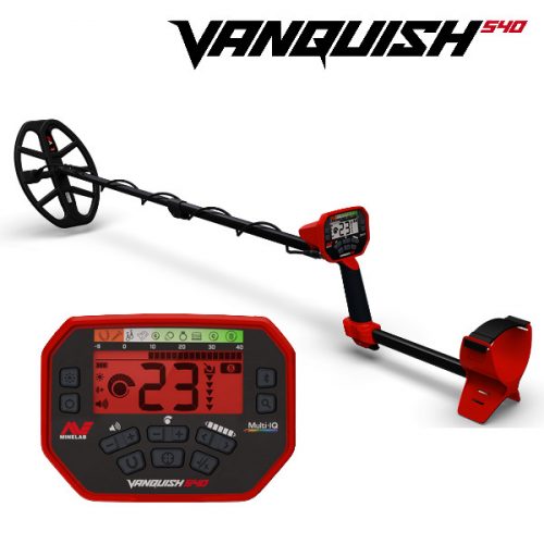 VANQUISH 540 fémdetektor (PRO csomag)