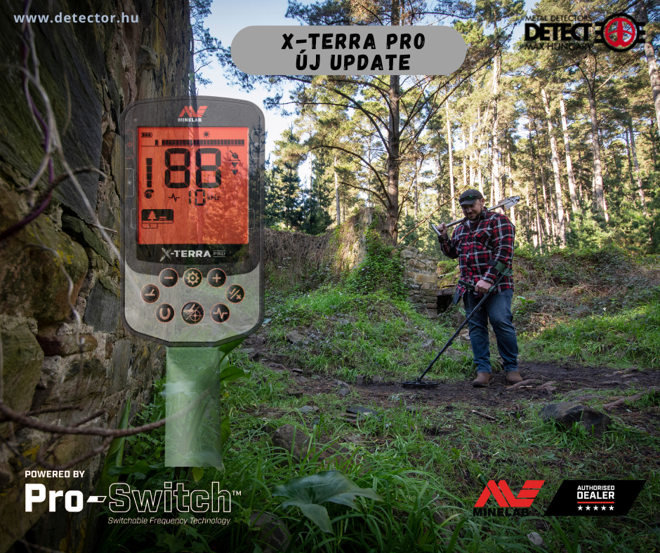 Minelab X-Terra Pro Update!